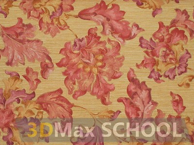 Текстуры ткани с цветами - 85