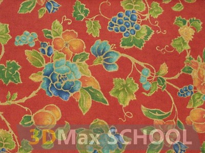 Текстуры ткани с цветами - 101