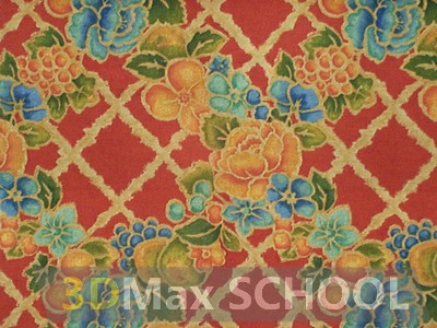 Текстуры ткани с цветами - 103