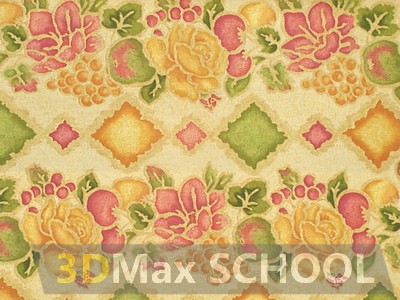 Текстуры ткани с цветами - 112