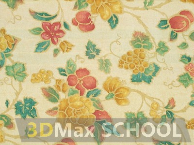 Текстуры ткани с цветами - 116