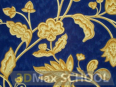 Текстуры ткани с цветами - 124