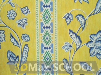 Текстуры ткани с цветами - 126