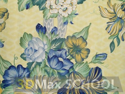 Текстуры ткани с цветами - 128
