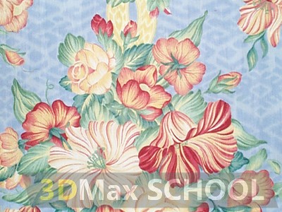 Текстуры ткани с цветами - 130