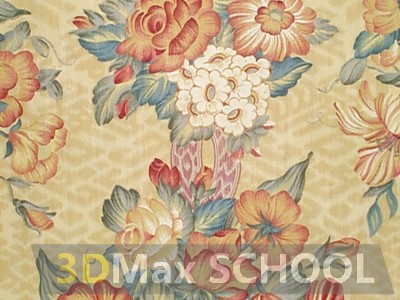 Текстуры ткани с цветами - 131