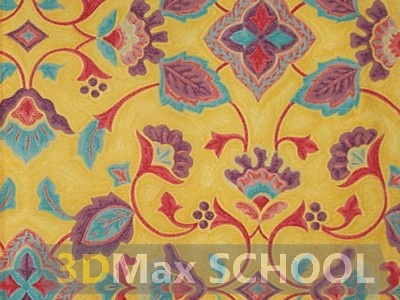 Текстуры ткани с цветами - 132