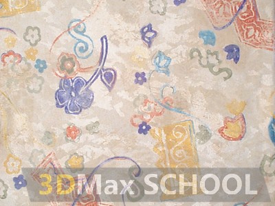 Текстуры ткани с цветами - 133