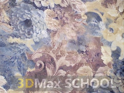 Текстуры ткани с цветами - 134