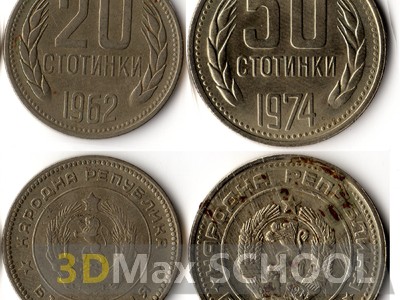 Текстуры монет - 36