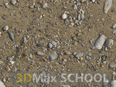 Текстуры песка с гравием - 60