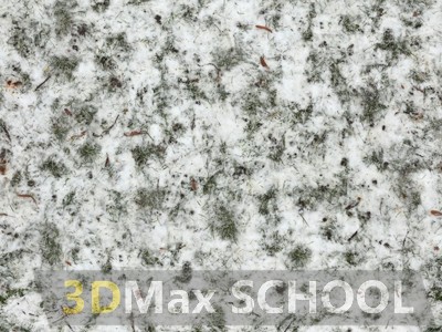 Текстуры травы под снегом - 24