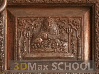 Текстуры старинных орнаментов, узоров и отделки - 108