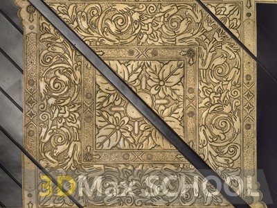 Текстуры старинных орнаментов, узоров и отделки - Восток - 48